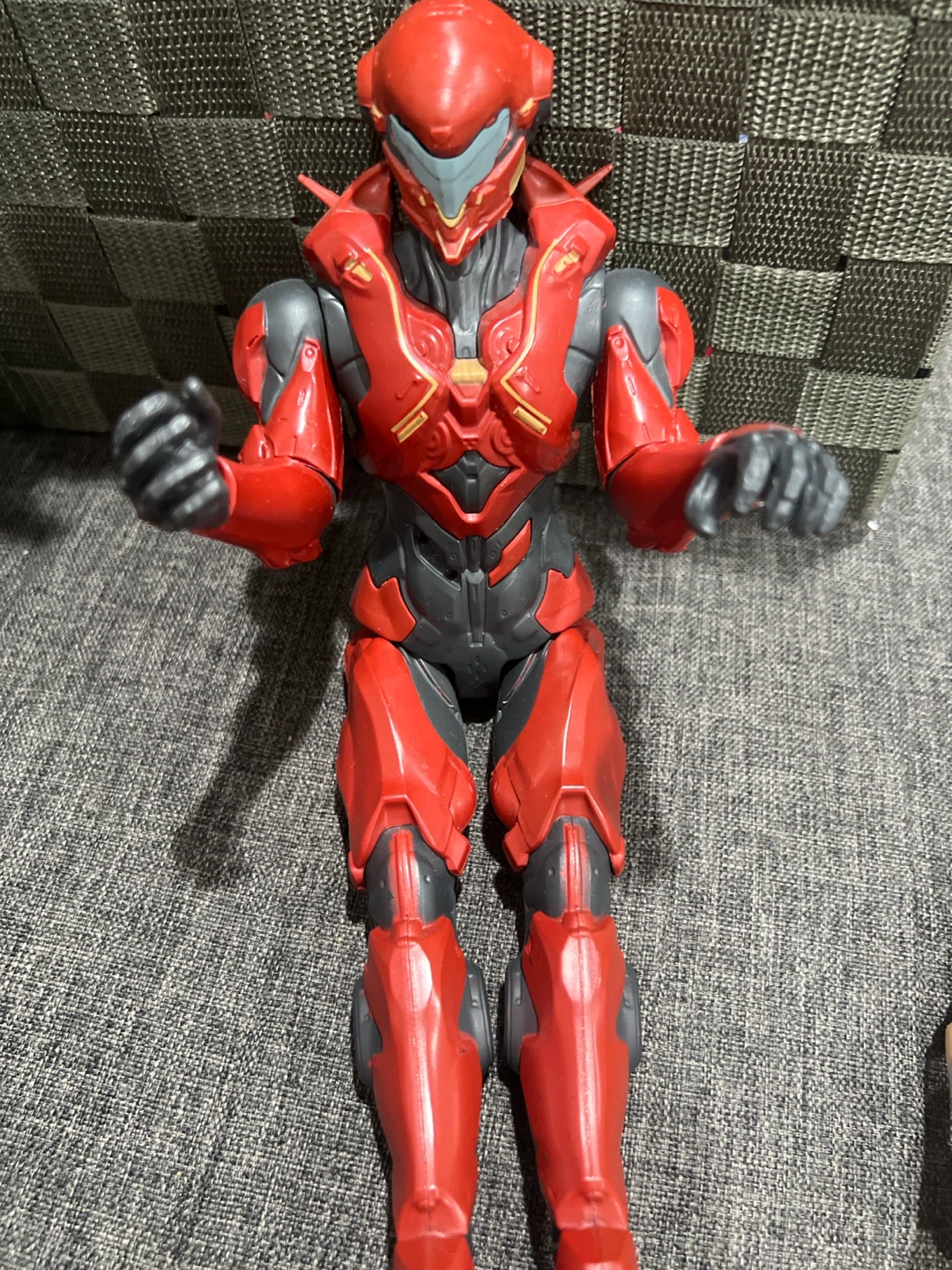 Red and Gray Robot Action Figure - photo 2