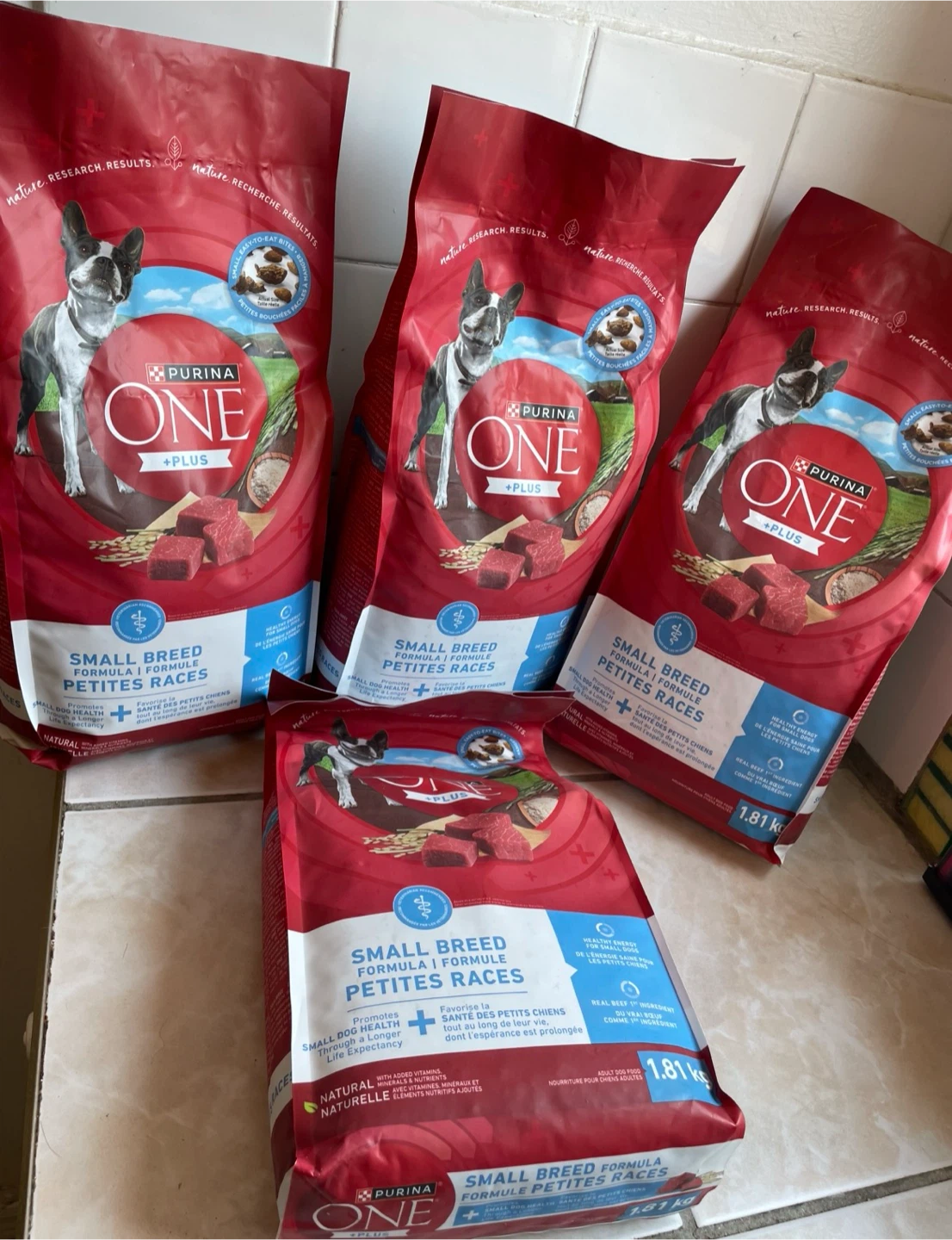 6 Bags Brand New Dog Food Lot
