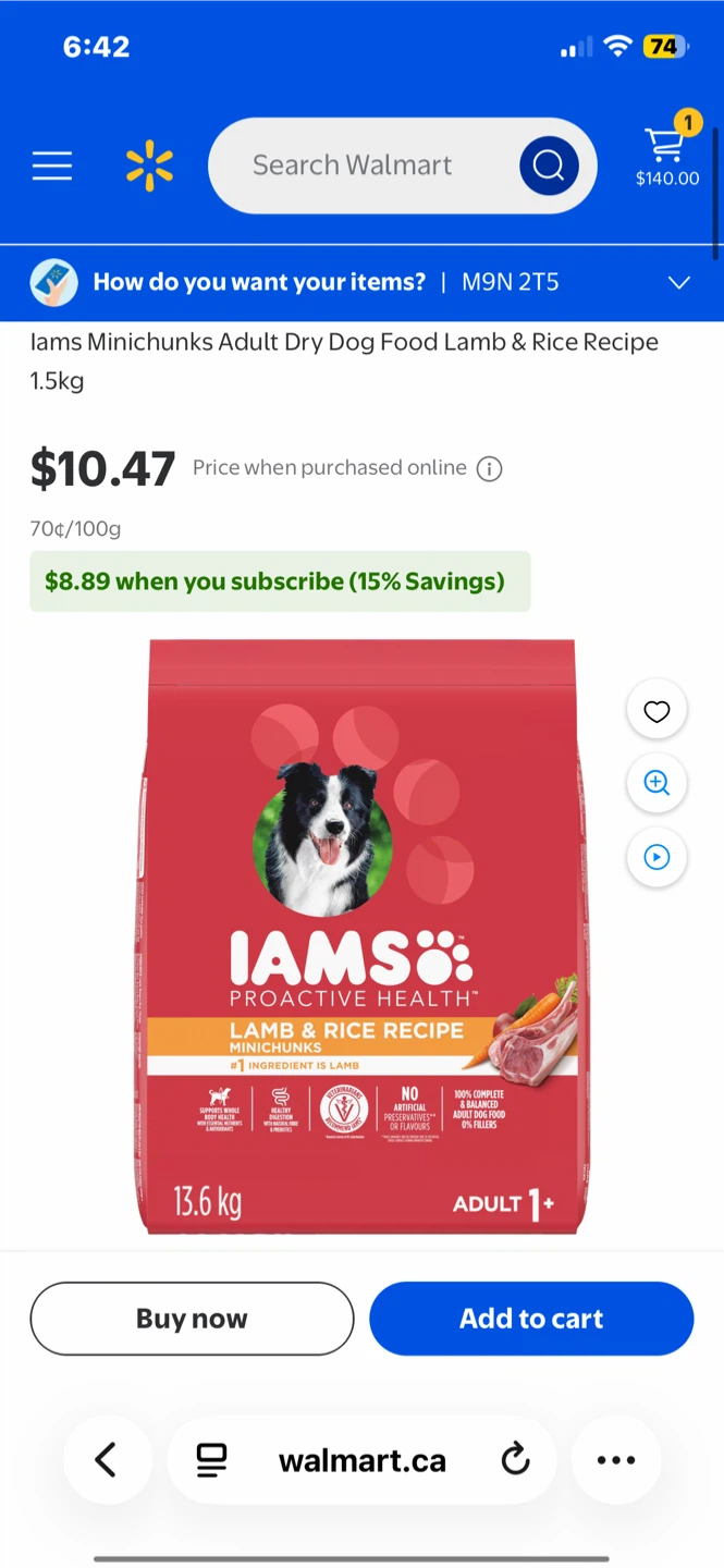 6 Bags Brand New Dog Food Lot - photo 4