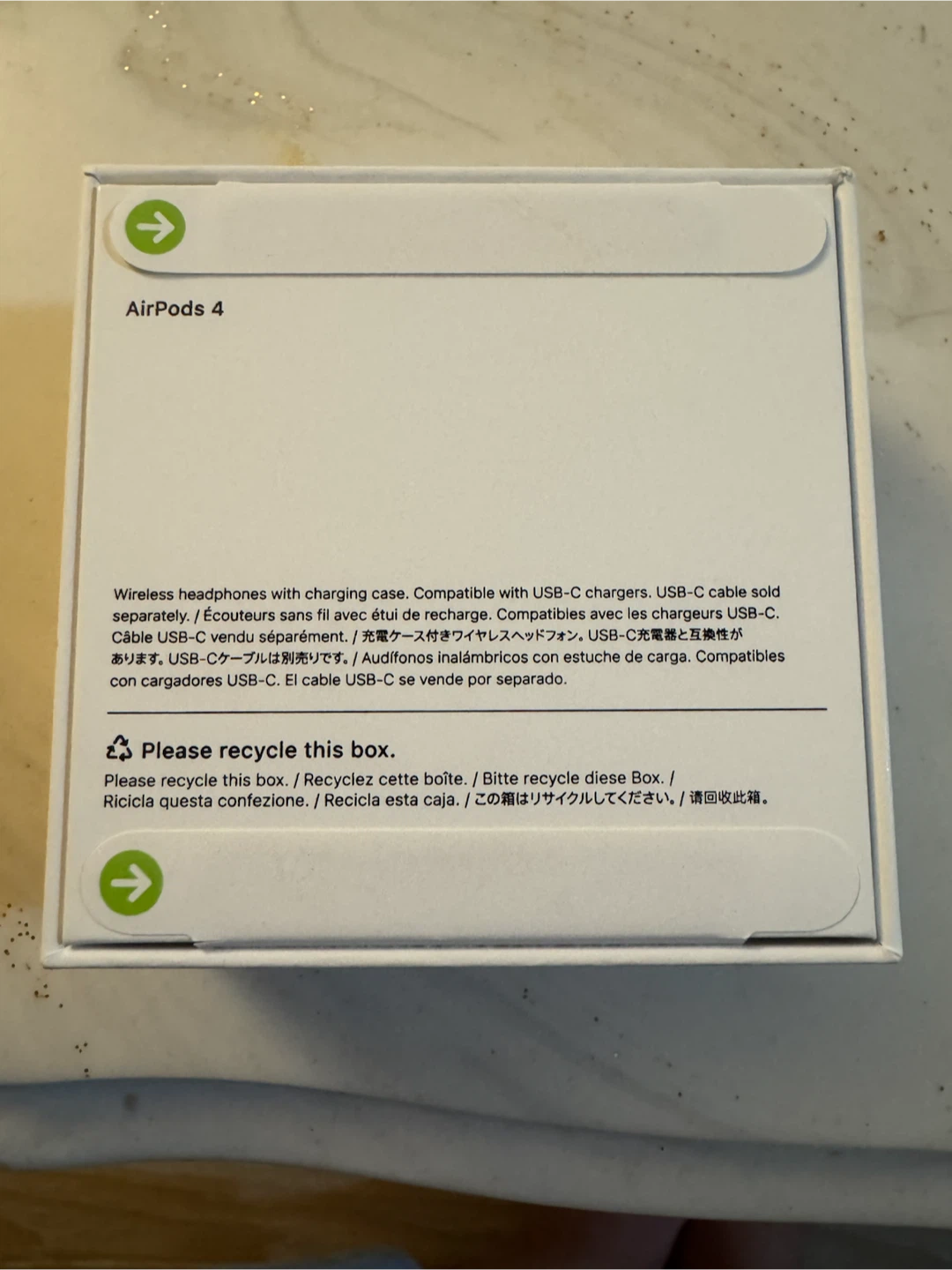 Apple AirPods 4 Wireless Earbuds sealed - photo 2