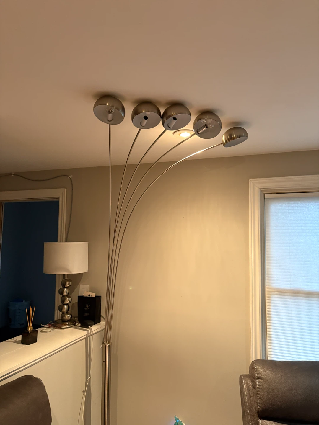 5-Arm Arc Floor Lamp - photo 2