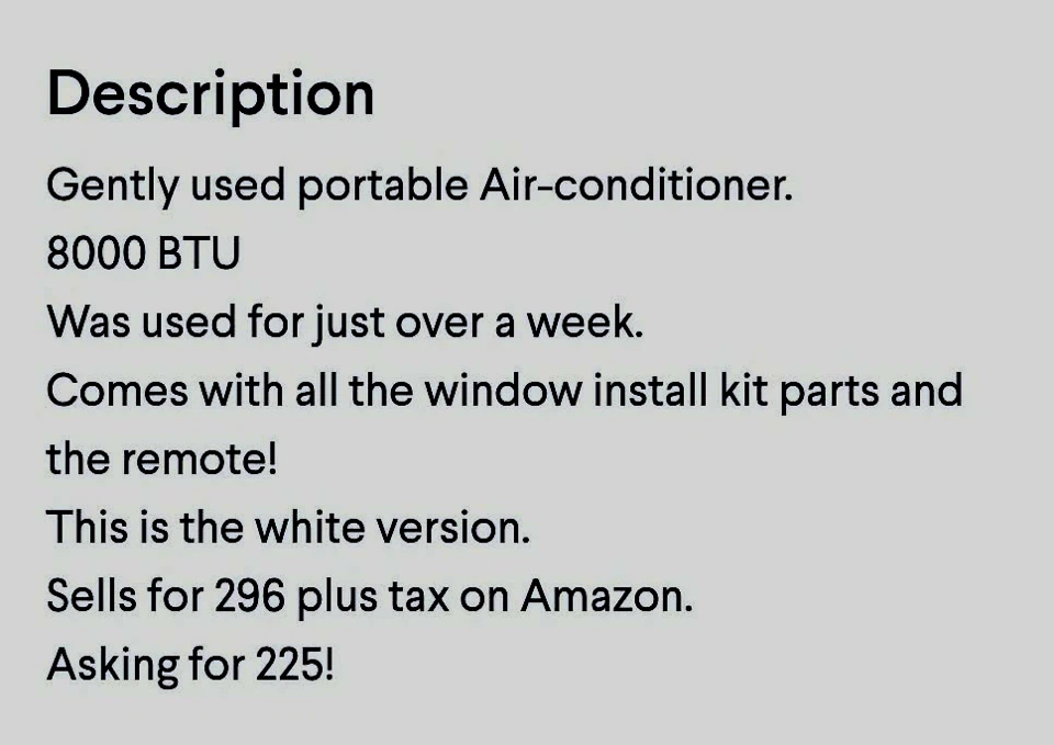Portable air conditioner - photo 3