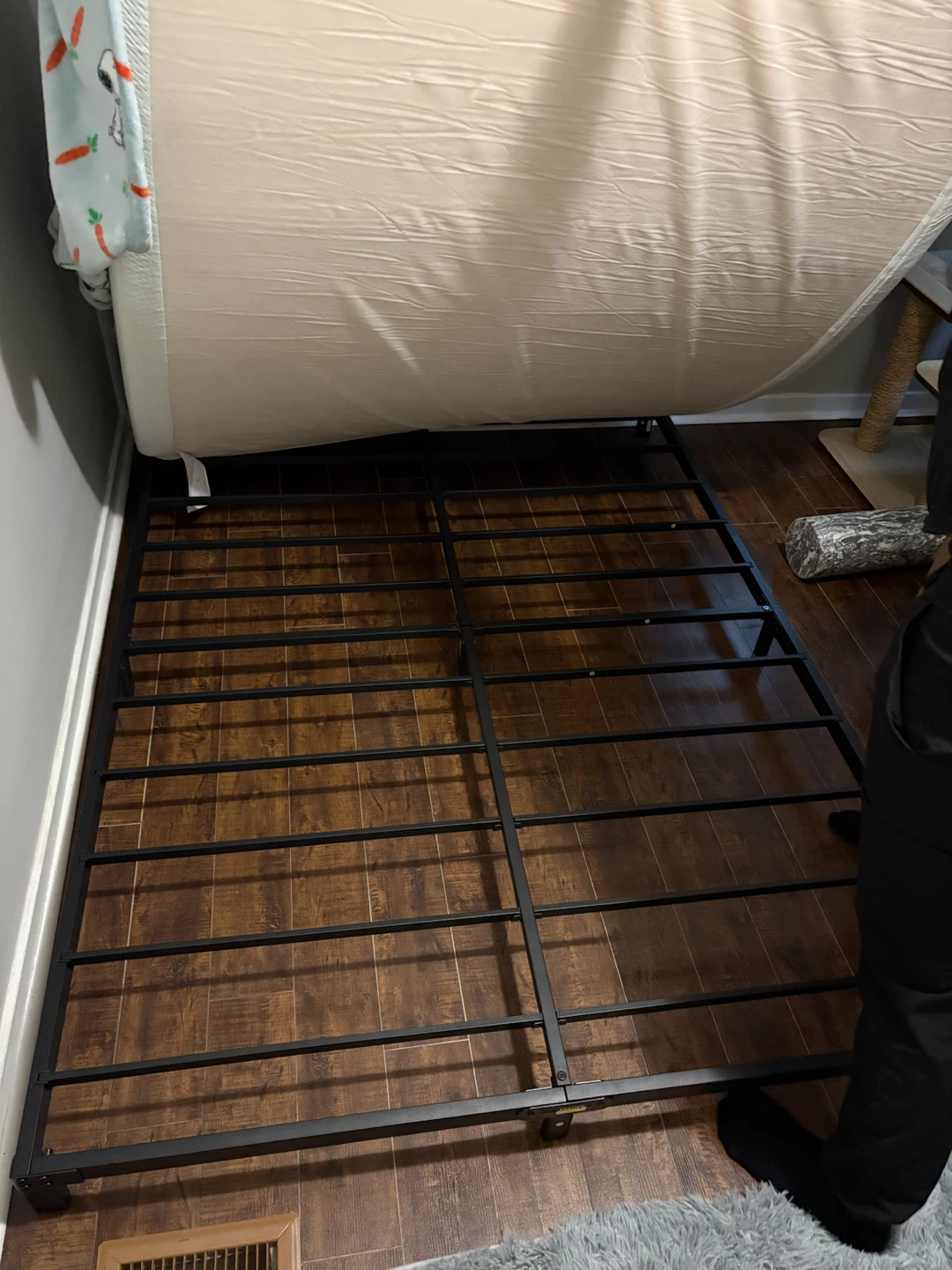 Double Black Metal Bed Frame - photo 2