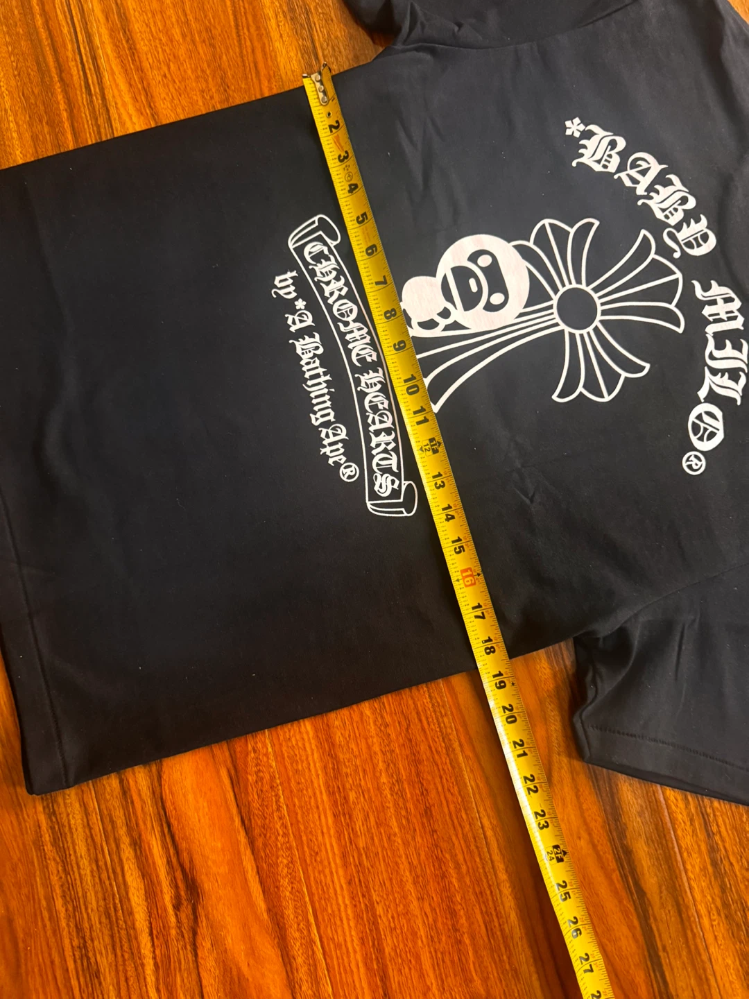 Bape X Chrome Black Milo Tee - photo 4
