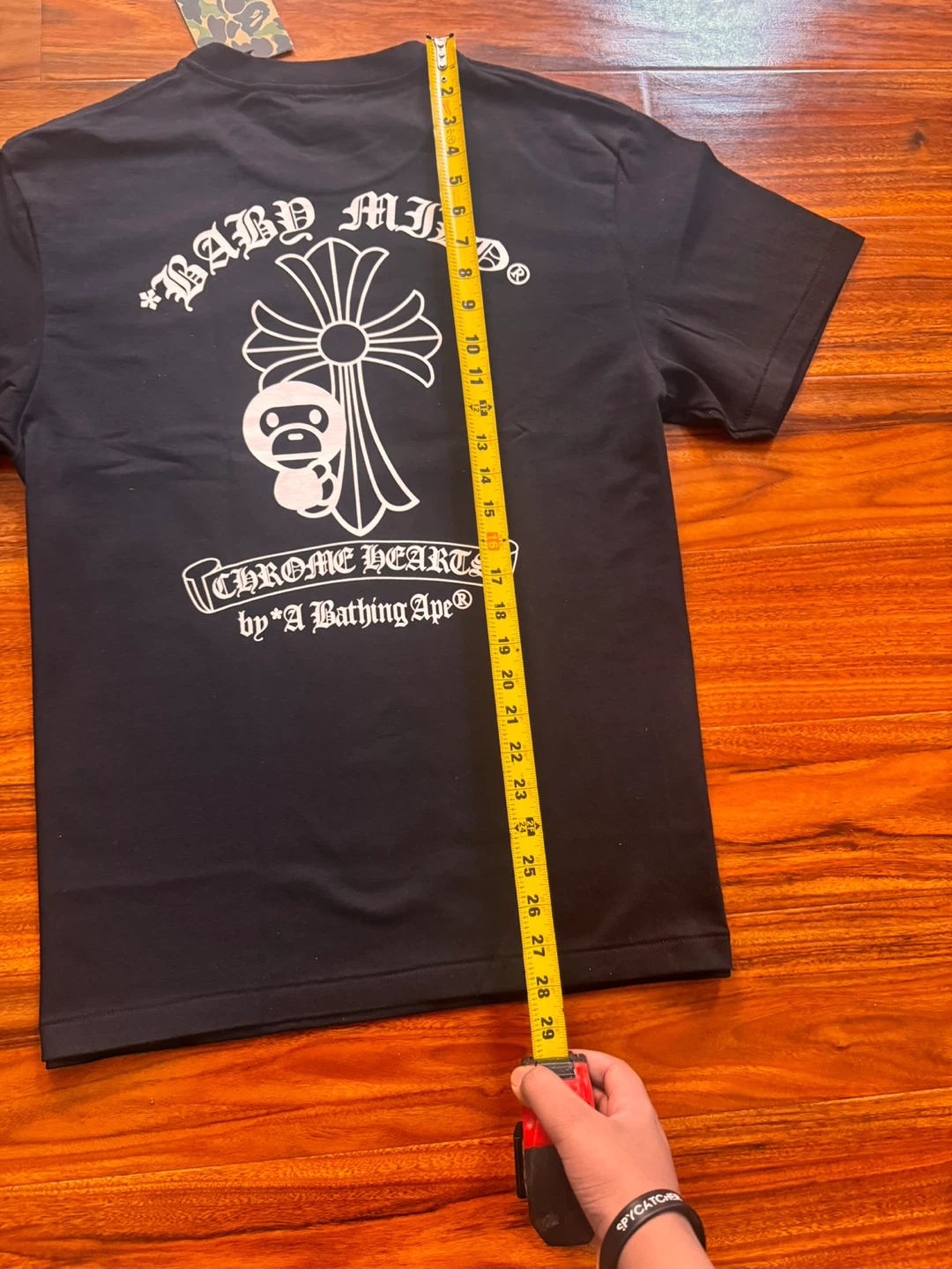 Bape X Chrome Black Milo Tee - photo 3