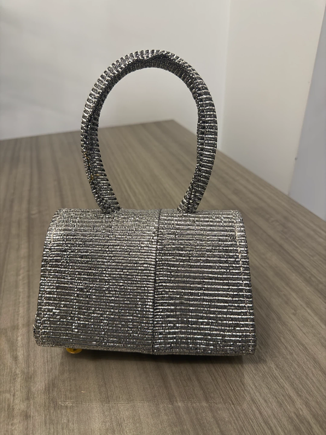 Sparkly Silver Mini Handbag - photo 2