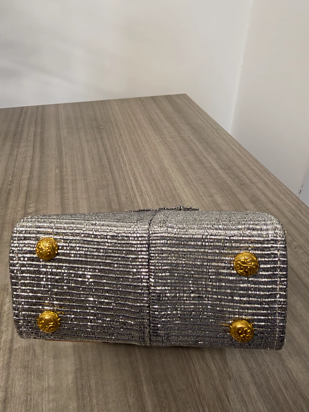 Sparkly Silver Mini Handbag - photo 3