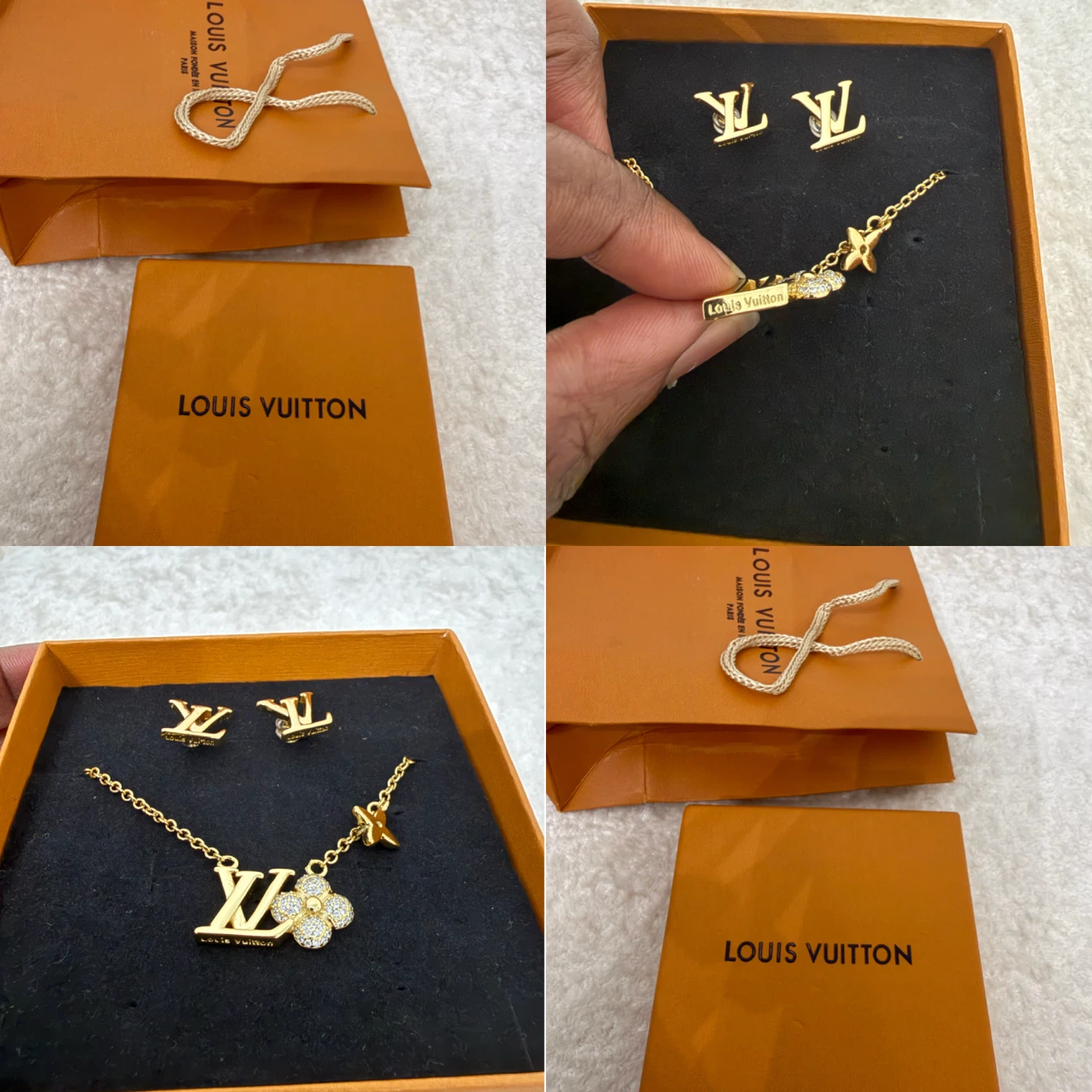 Luxury Necklace and Earrings Set