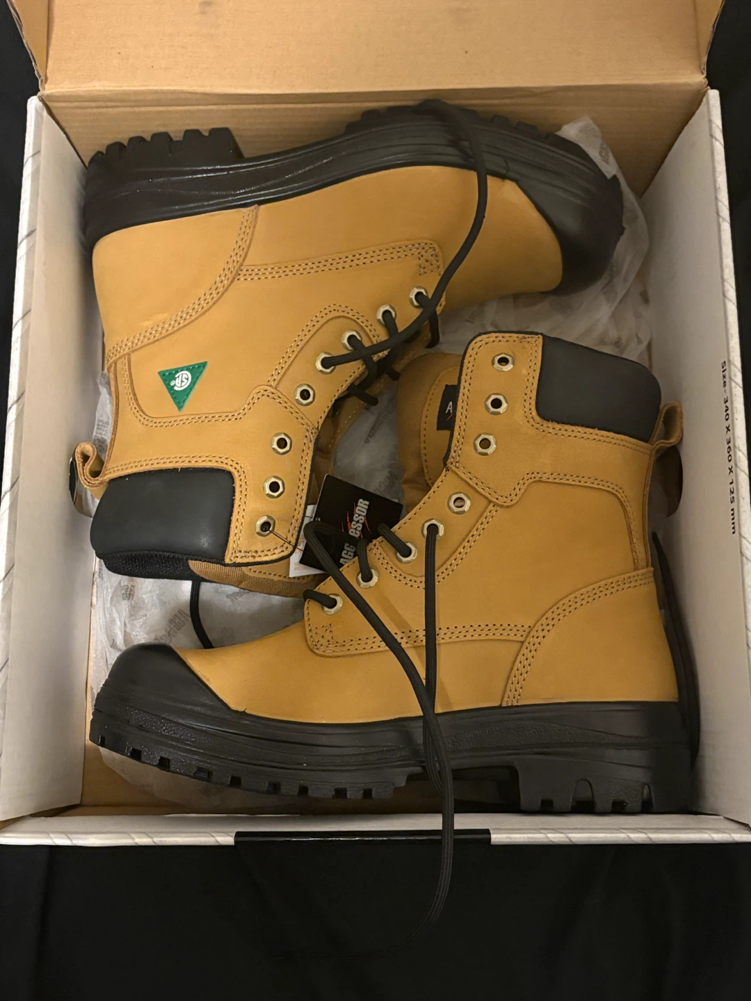 Aggressor Work Boots - Tan