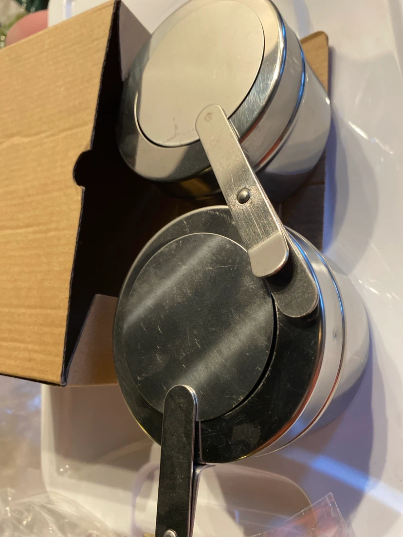 Set of 4 Stainless Steel Ashtrays
