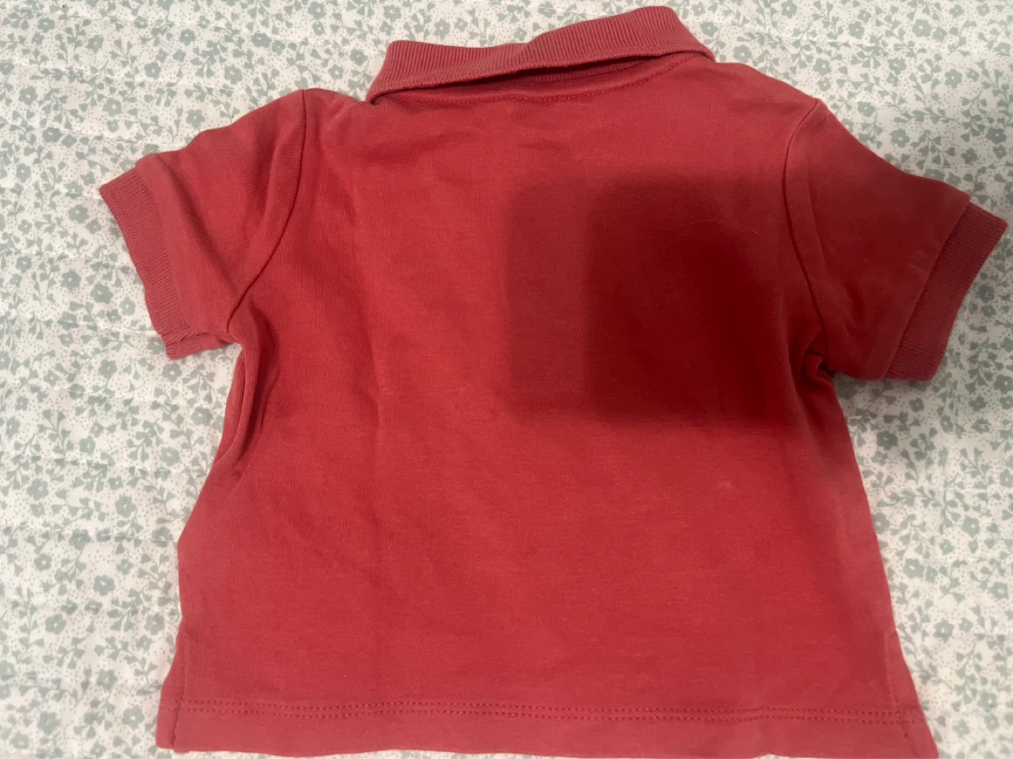 Ralph Lauren Baby Polo Bear Red Polo Shirt 3M - photo 4