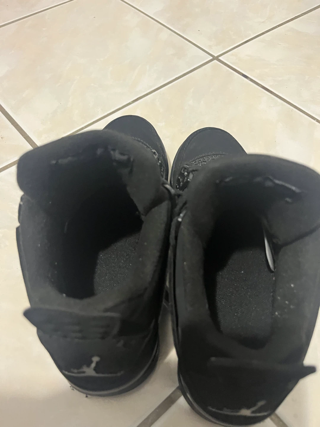 Black cats Jordan 4’s - photo 4