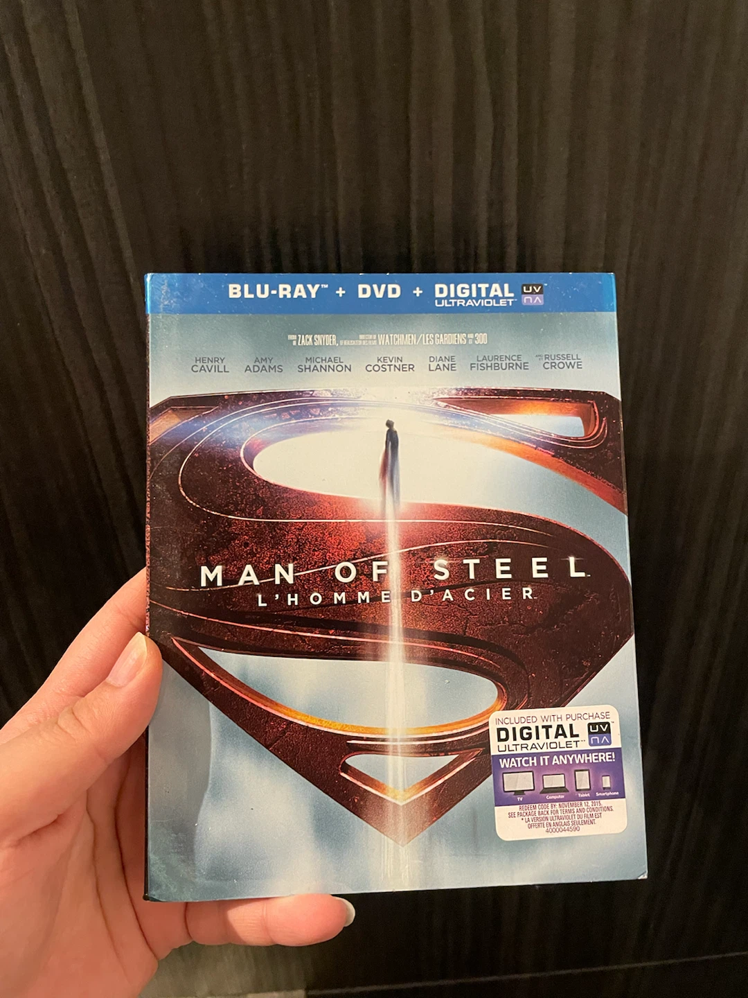Man of Steel Blu-Ray + DVD + Digital