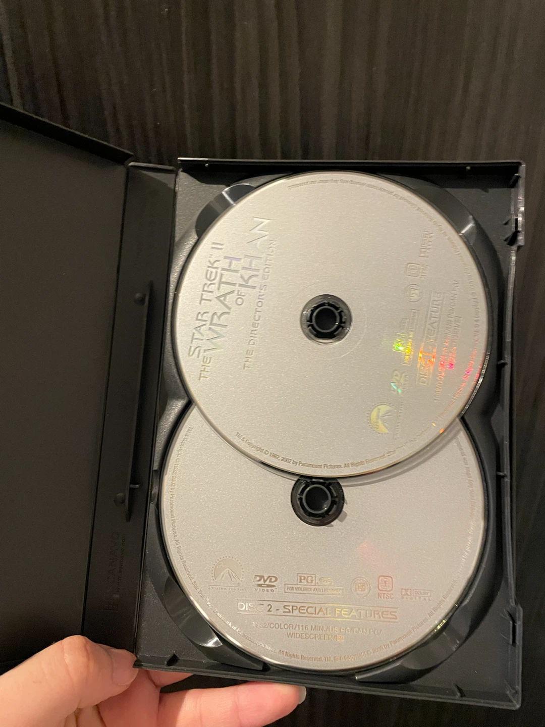 Star Trek II: The Wrath of Khan Director's Edition DVD - photo 2