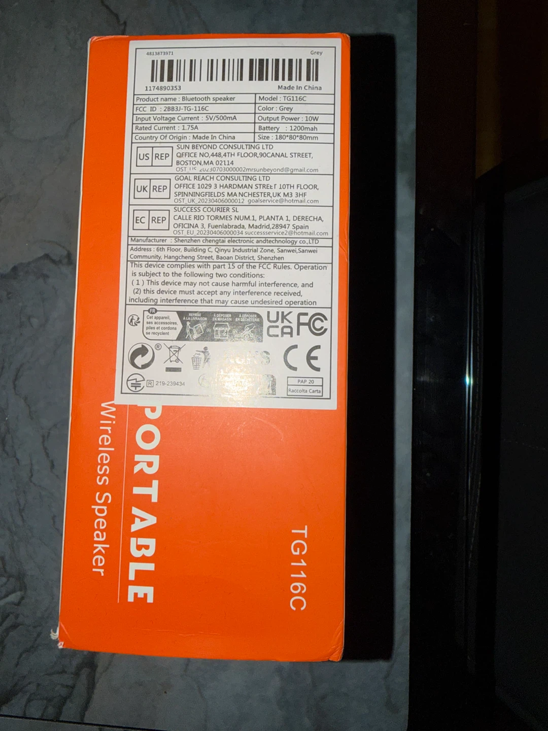 Portable Wireless Speaker - photo 2