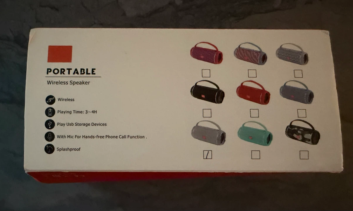 Portable Wireless Speaker - photo 3
