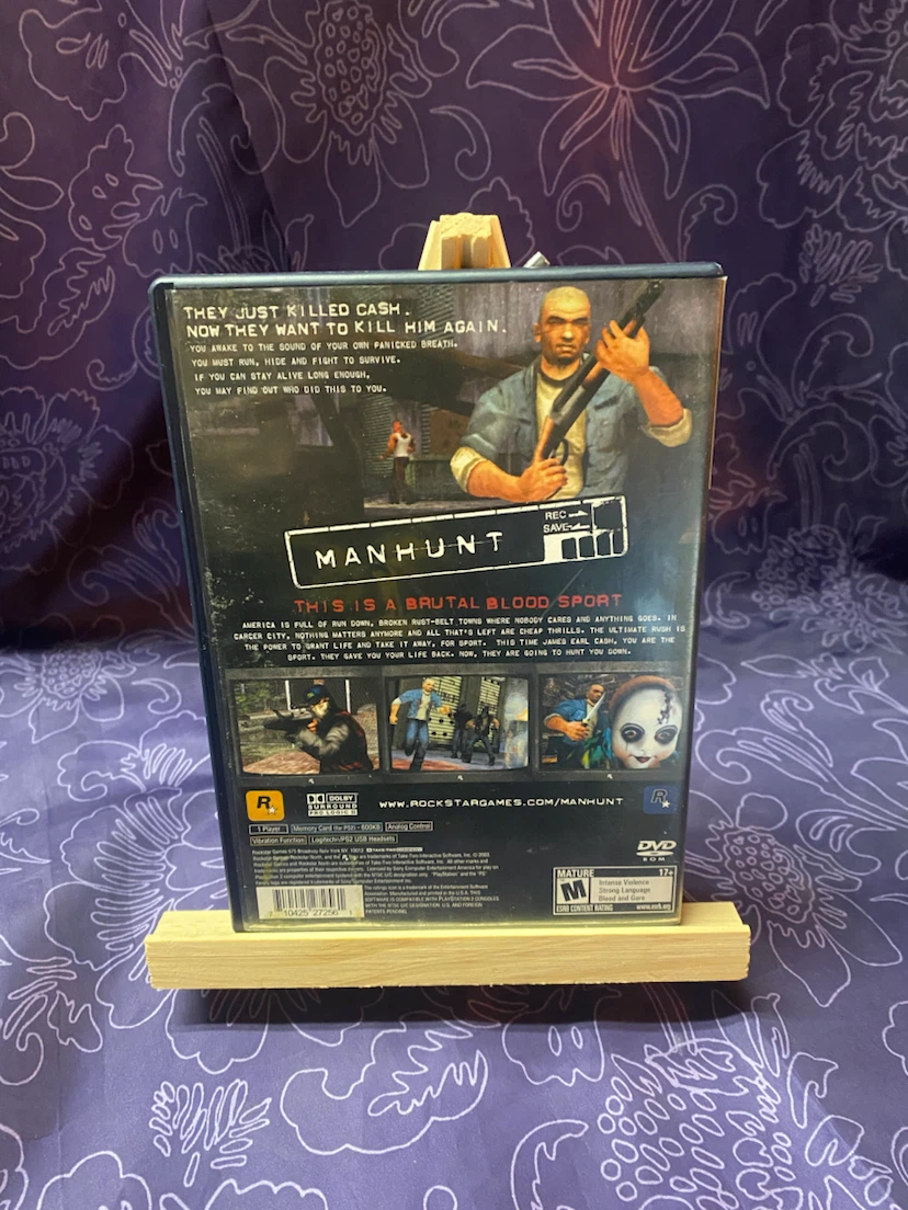 PlayStation 2 Manhunt Video Game - photo 2