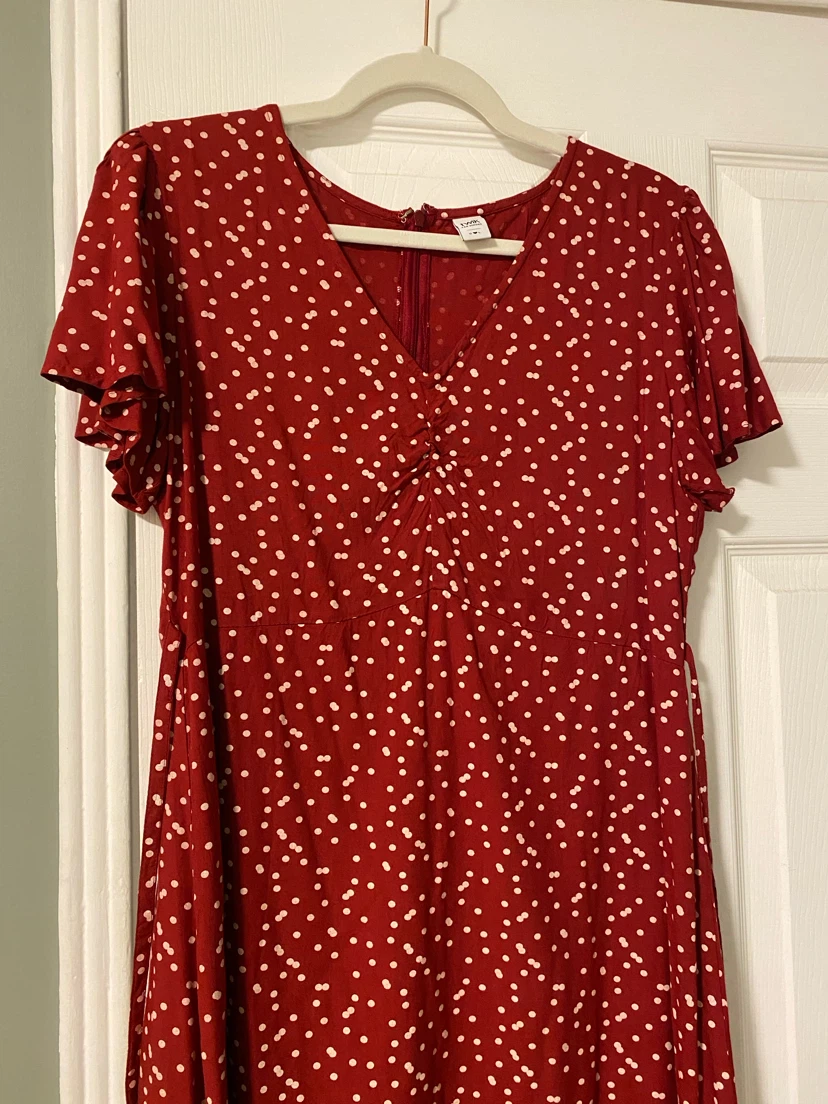 Twik Red and White Polkadot Dress - photo 3