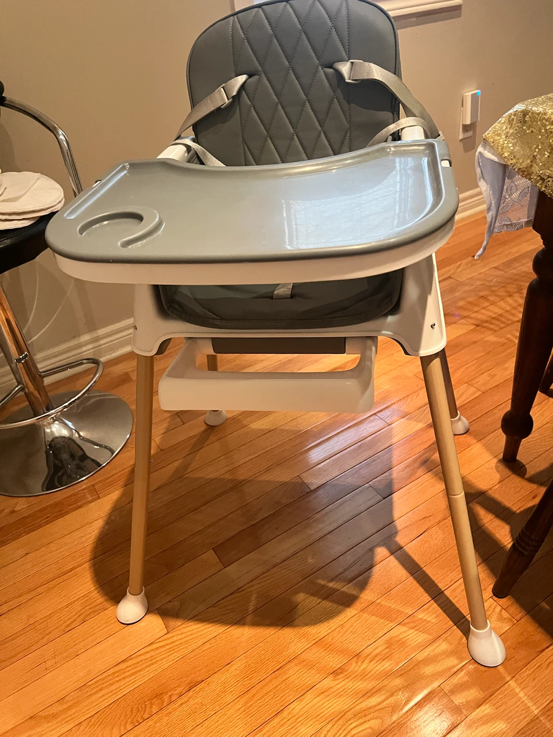 Grey Baby High Chair