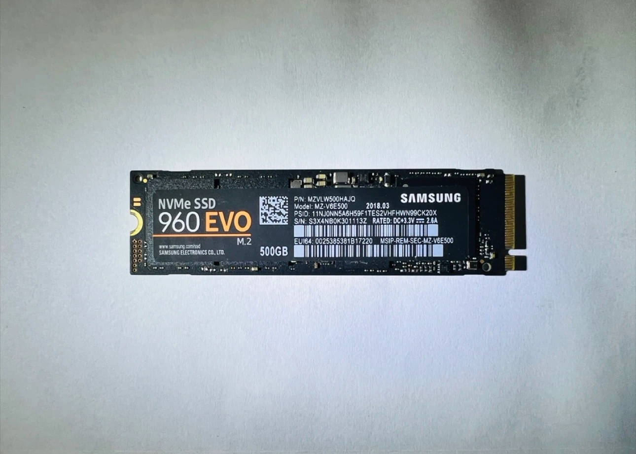 Samsung 500GB NVMe SSD & others for sell
