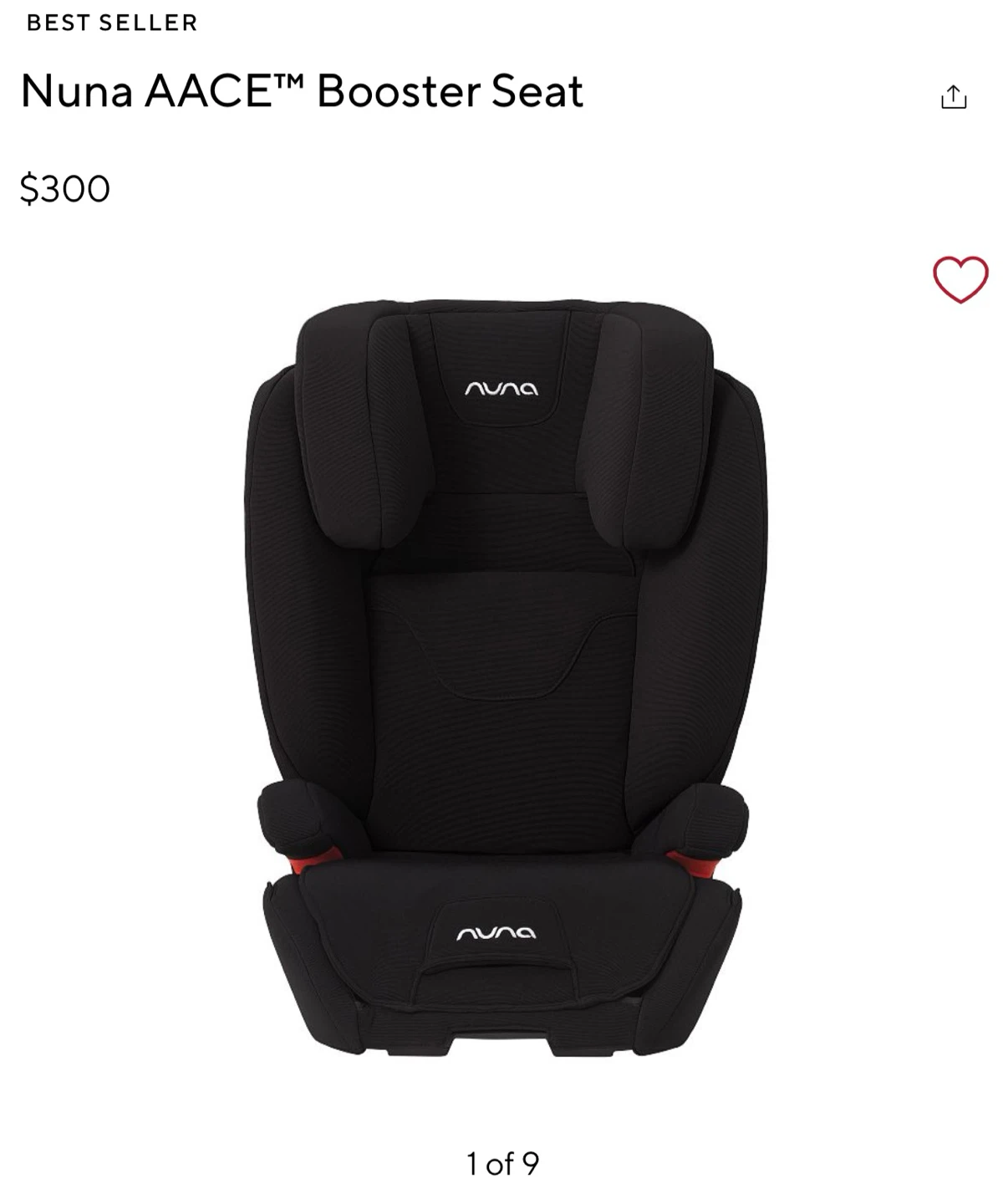 Nuna AACE Booster Seat