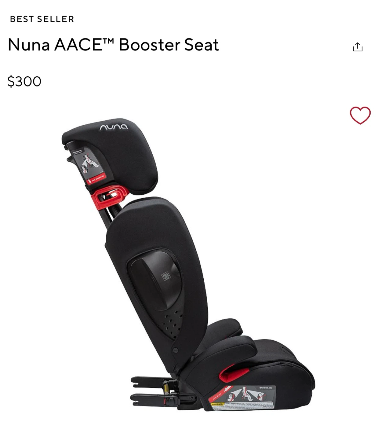 Nuna AACE Booster Seat - photo 2