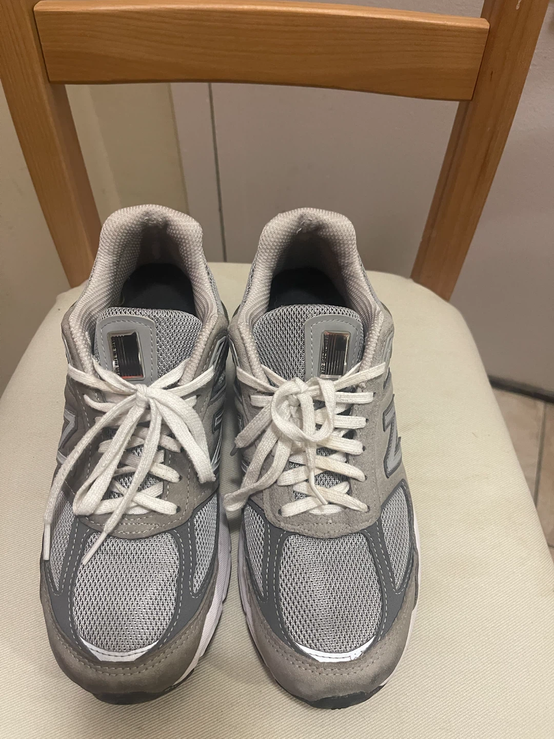 New Balance 990v5 Grey Running Shoes - photo 4