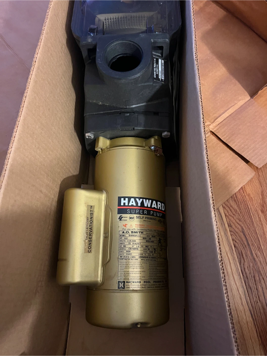 Hayward Super Pump SP2615X20 2 HP Self-Priming Pool Pump