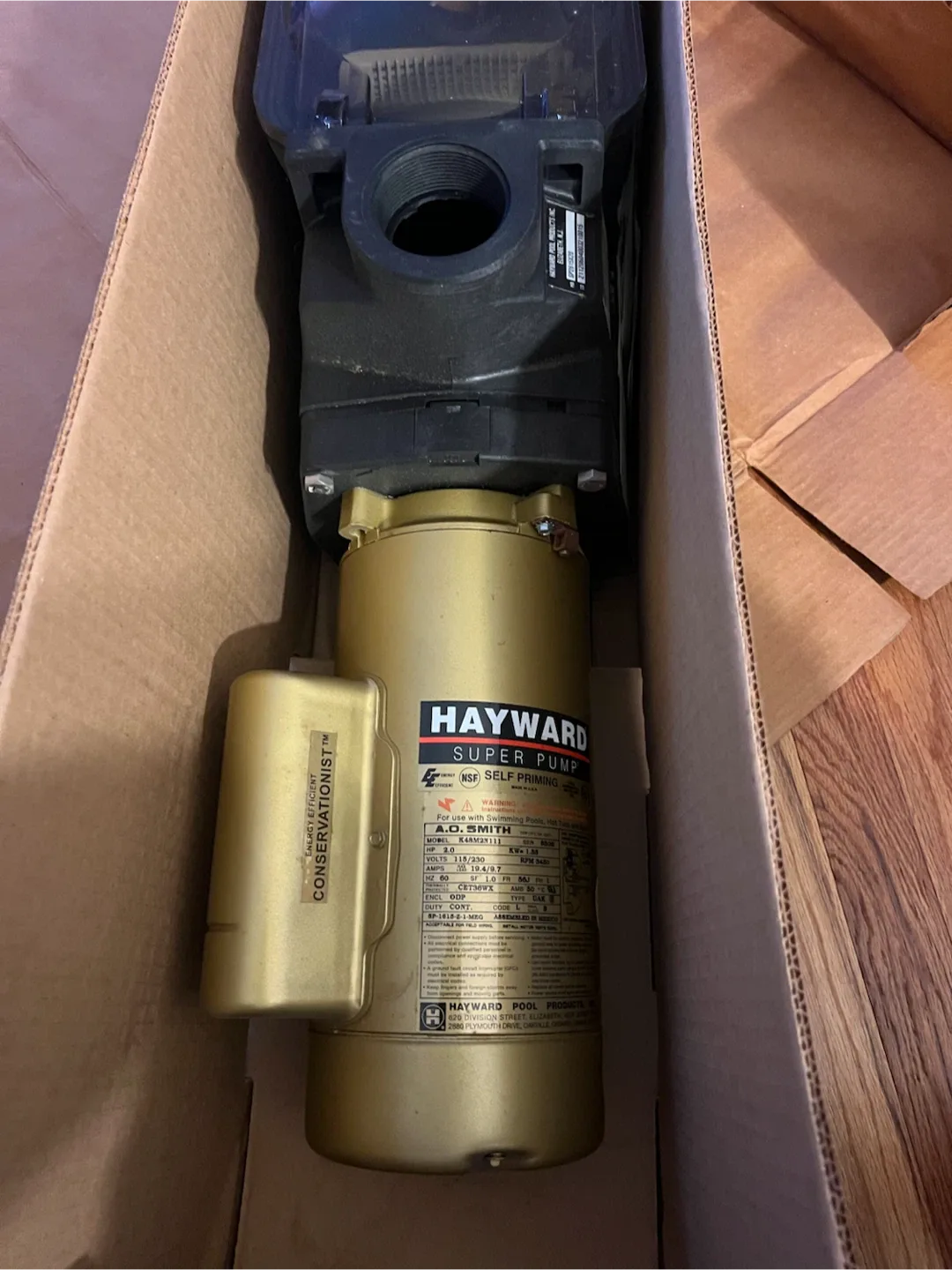 Hayward Super Pump SP2615X20 2 HP Self-Priming Pool Pump