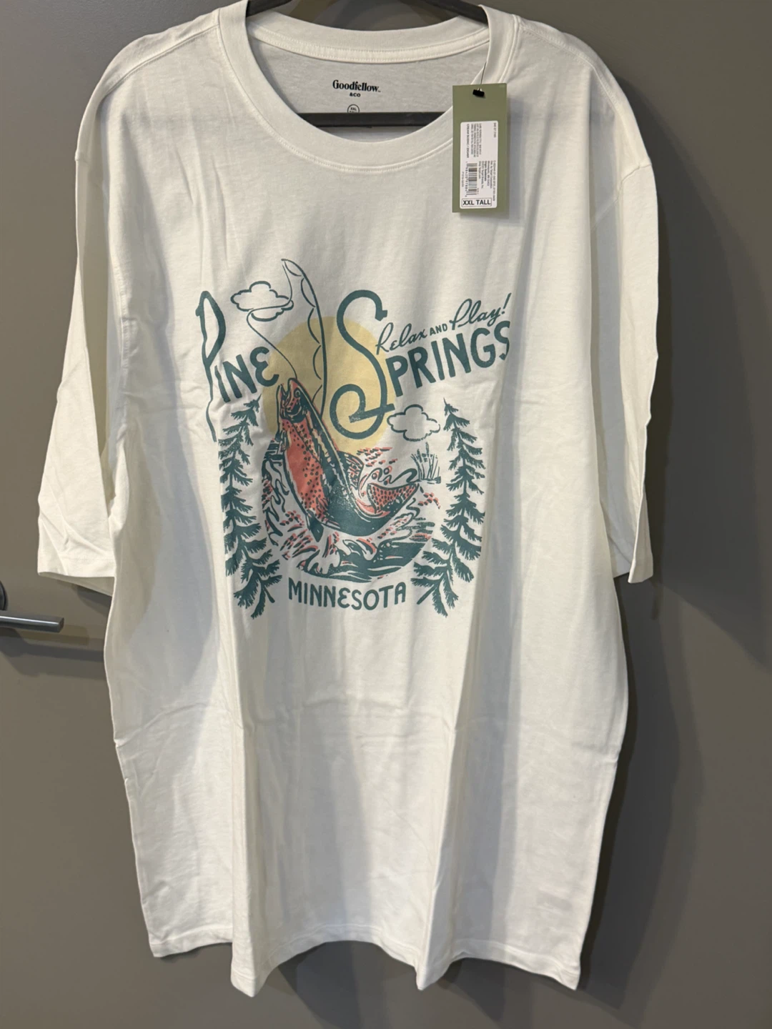 NWT! Size XXL Tall Goodfellow & Co. Men's Graphic T-Shirt - photo 2