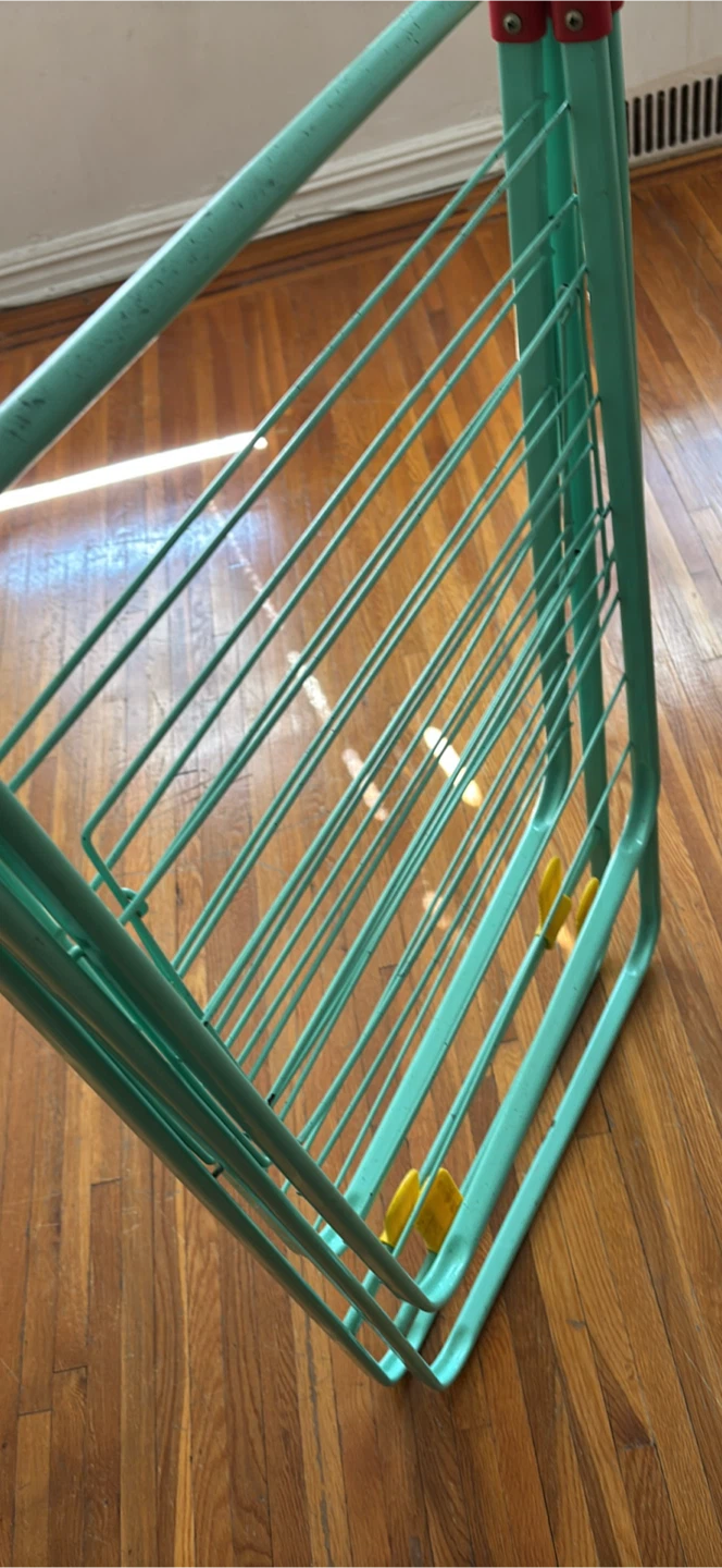 Green Folding Drying Rack - photo 3