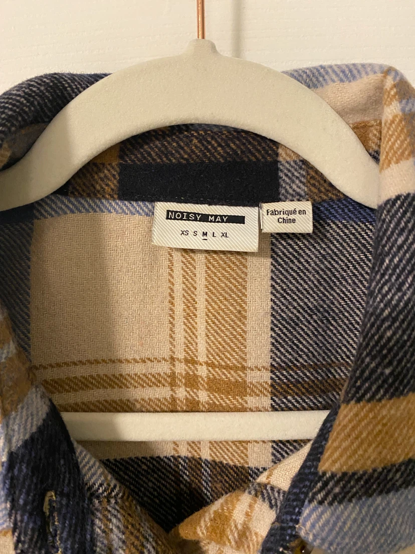 Noisy May Medium Flannel Plaid Shacket - photo 2