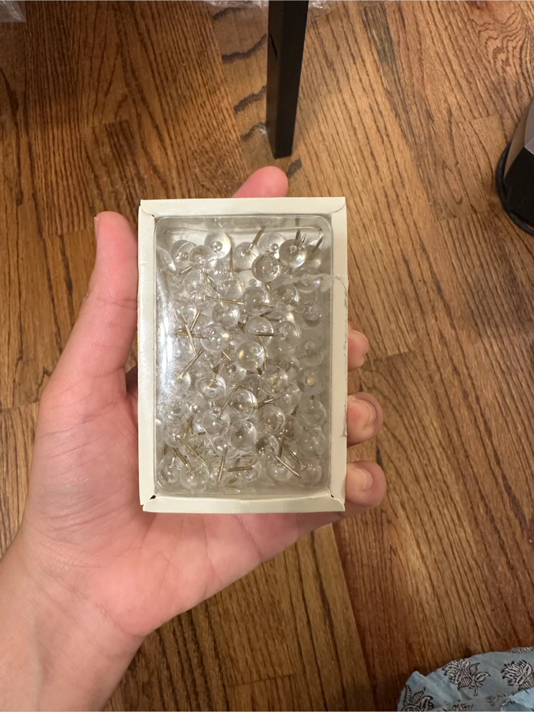 Clear Push Pins