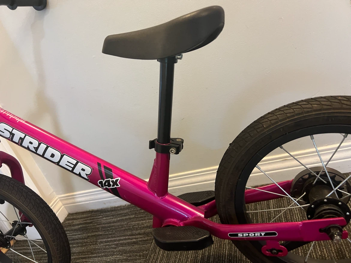 Strider 14x Sport Balance Bike Pink - photo 4