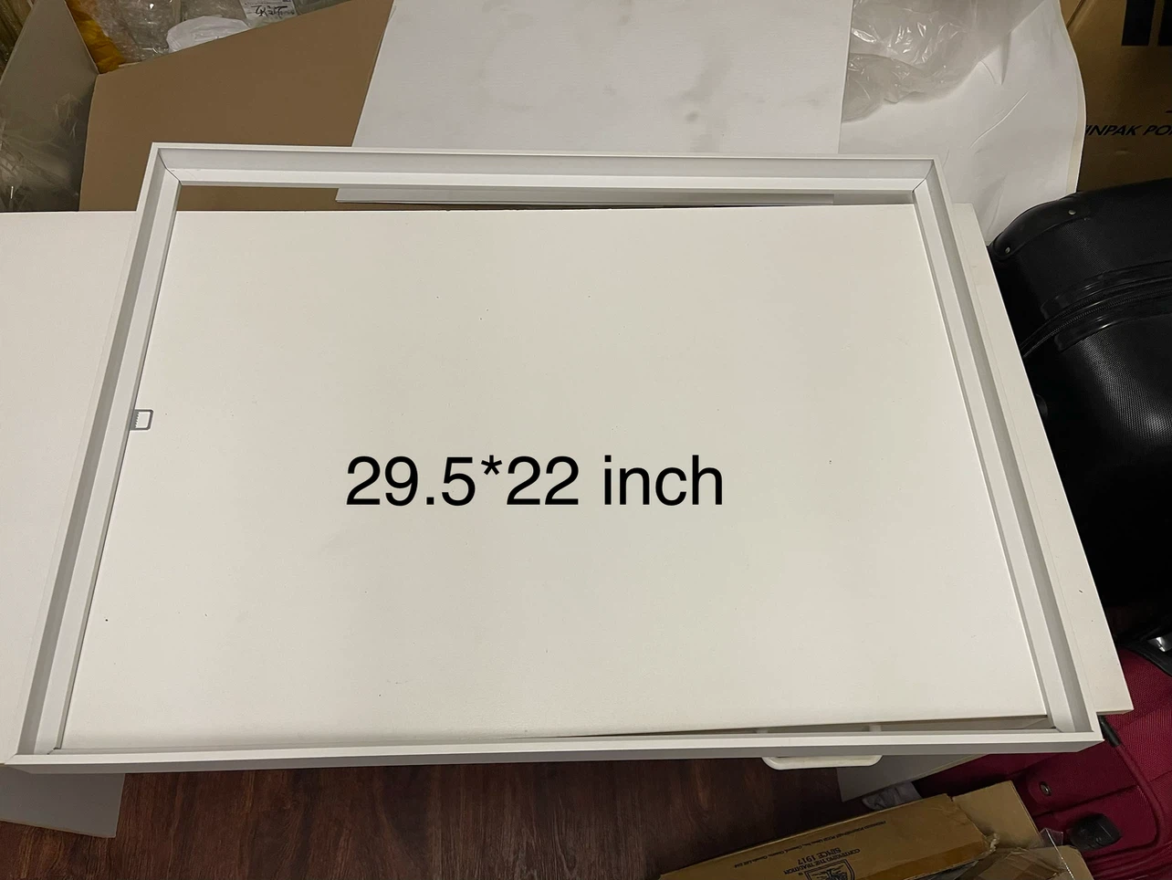 29.5"x22" White Frame
