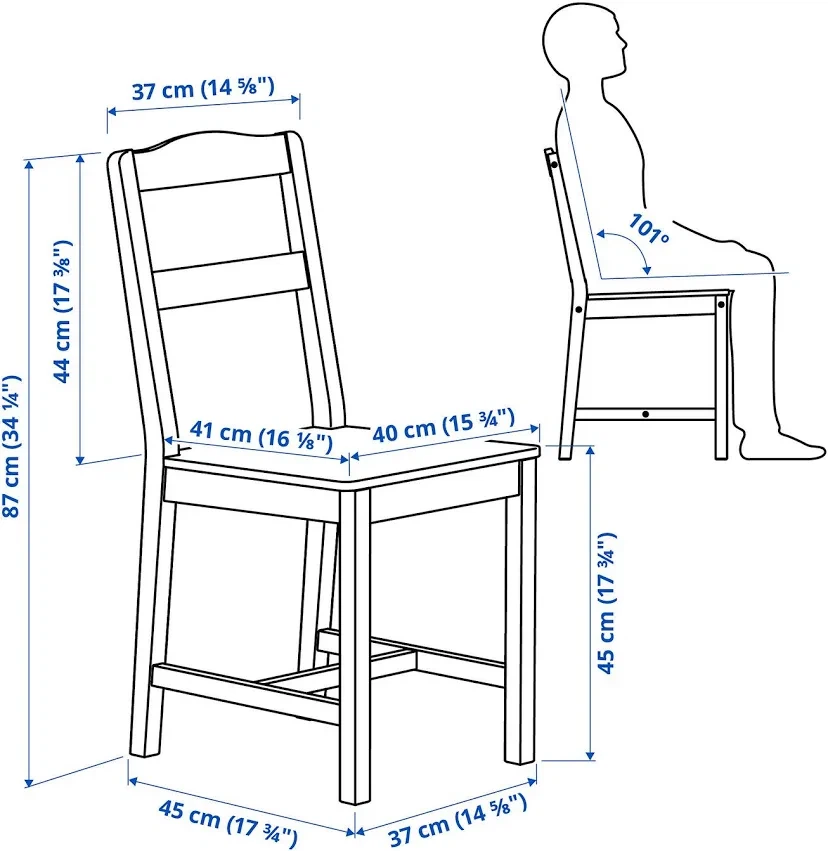 IKEA Hauga chair and table - photo 4