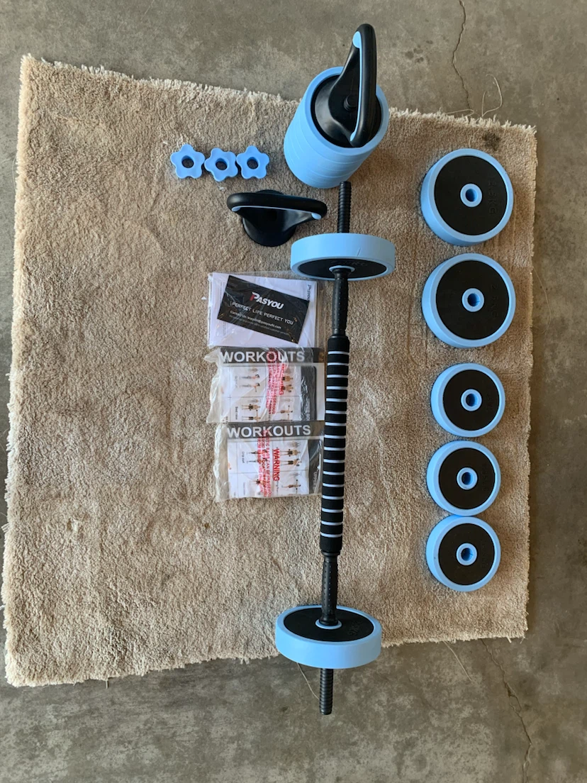 PASYOU Adjustable Dumbbell Set
