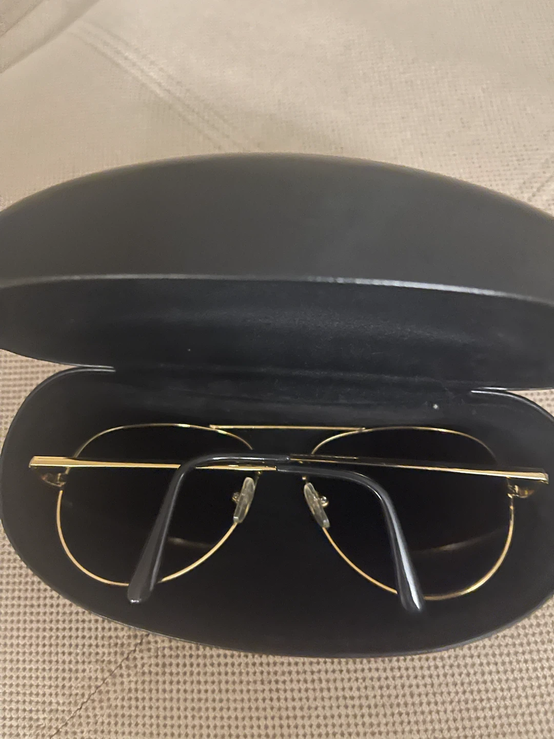 Aviator Sunglasses with Gold Frame - photo 2