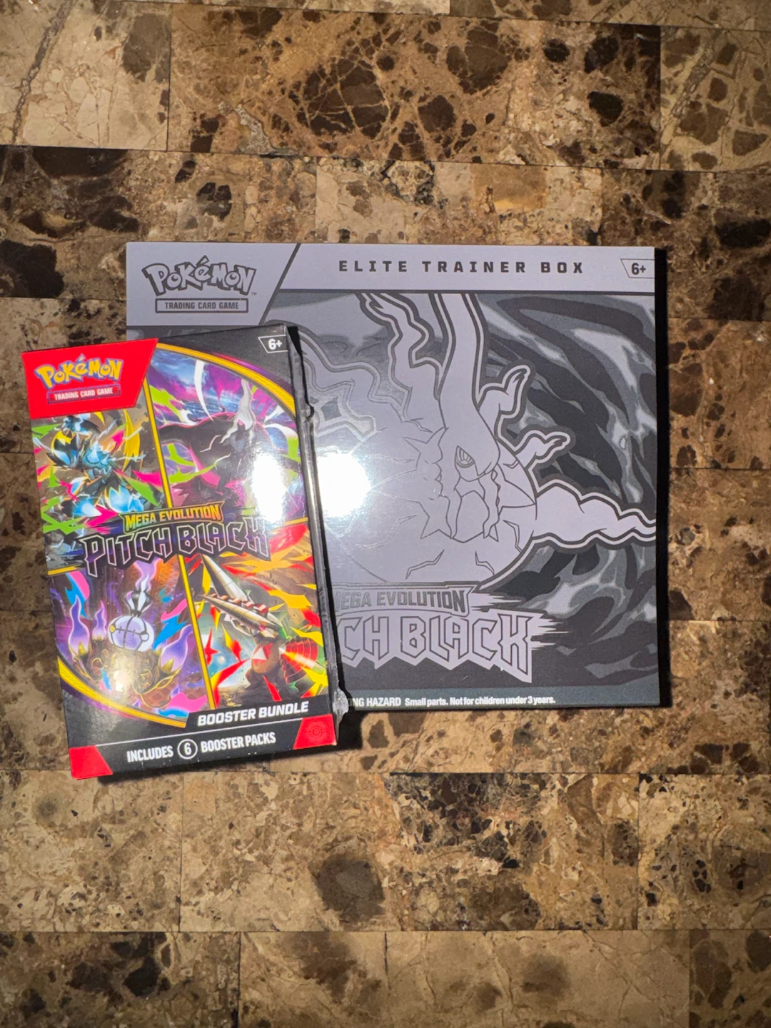 Pokemon TCG pitch black ETB and booster bundle