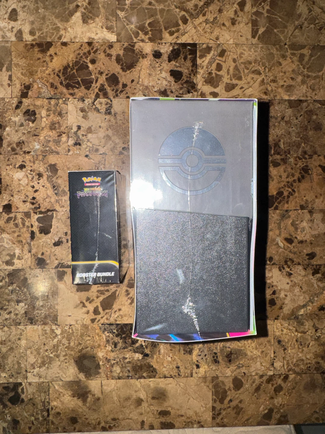 Pokemon TCG pitch black ETB and booster bundle - photo 2