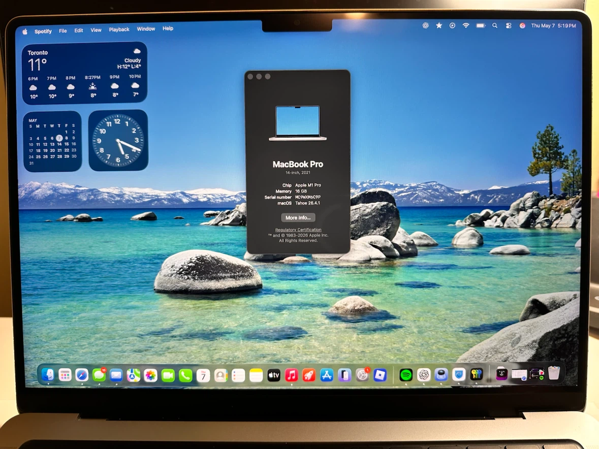 MacBook Pro 14-inch M1 - photo 2
