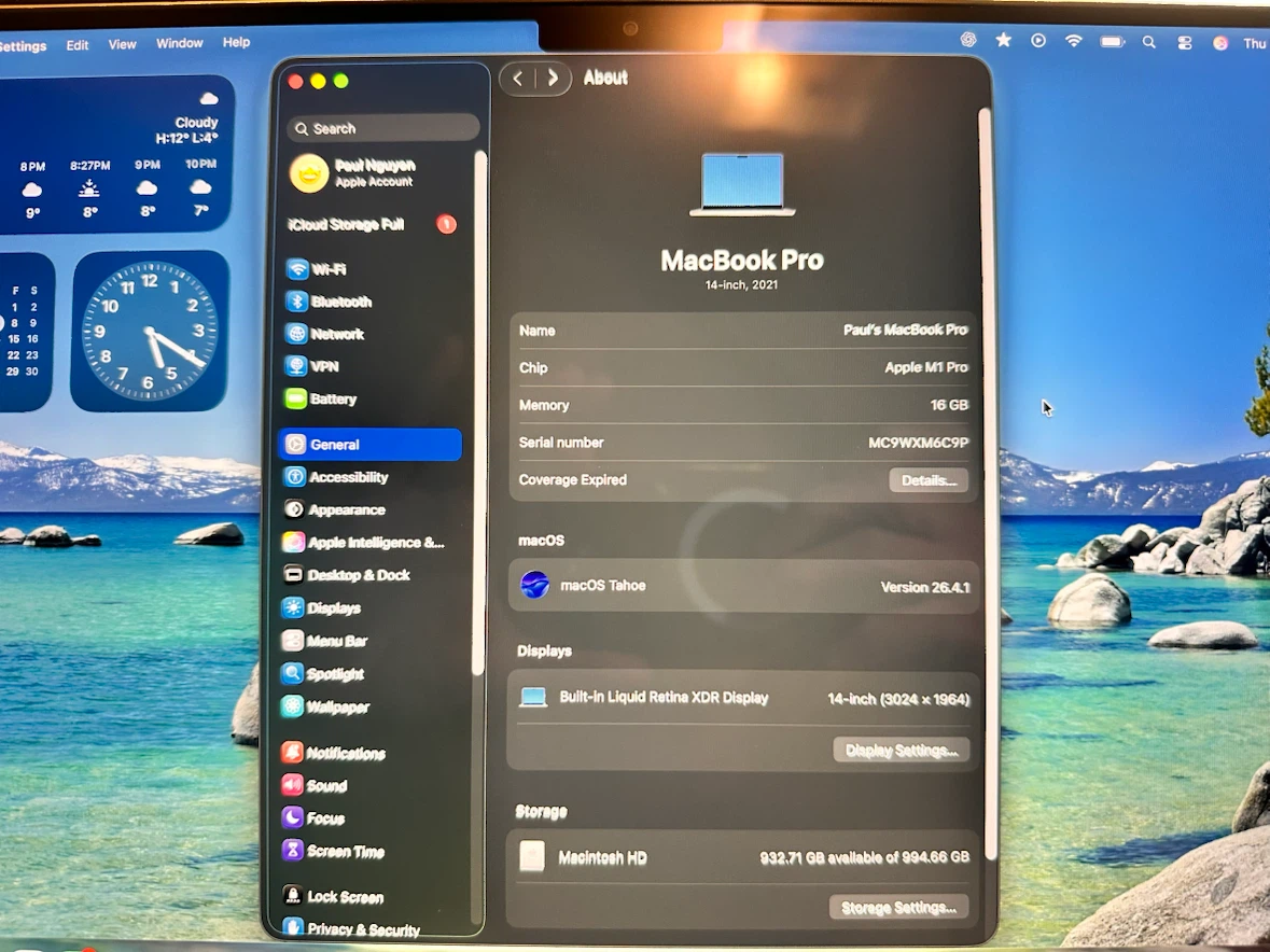 MacBook Pro 14-inch M1 - photo 3