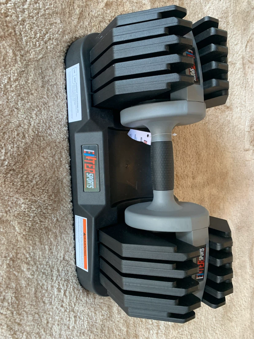 EnterSports Adjustable Dumbbell