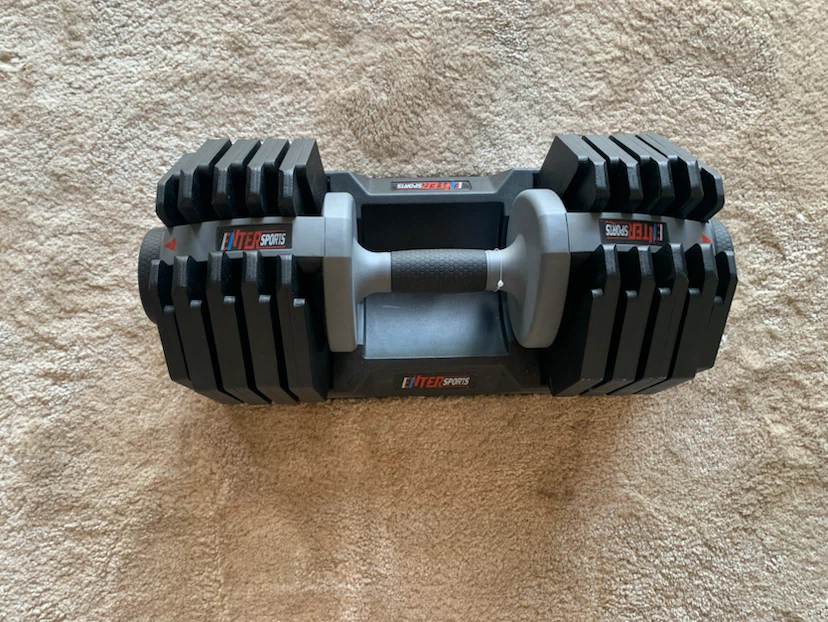 EnterSports Adjustable Dumbbell - photo 2