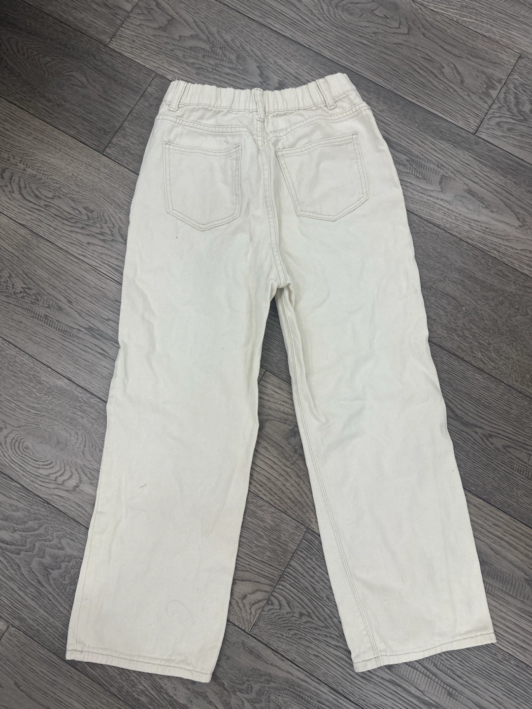 SMALL beige jeans (12-14 y/o est) - photo 2