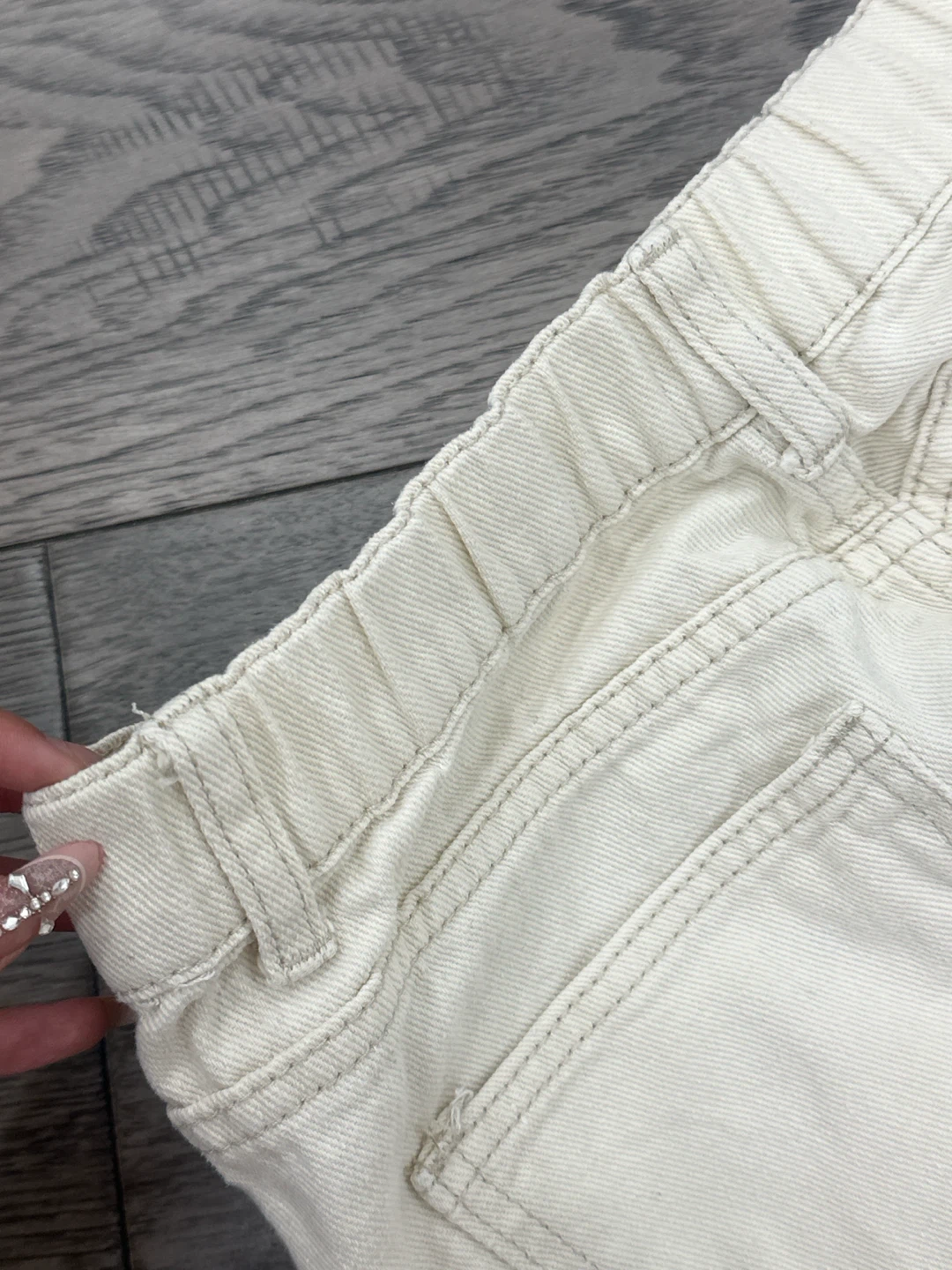 SMALL beige jeans (12-14 y/o est) - photo 3