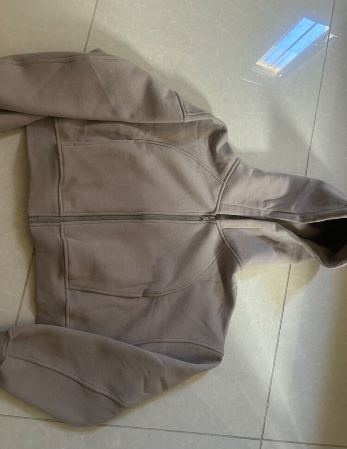 Cropped Zip-Up Hoodie - Hogwarts