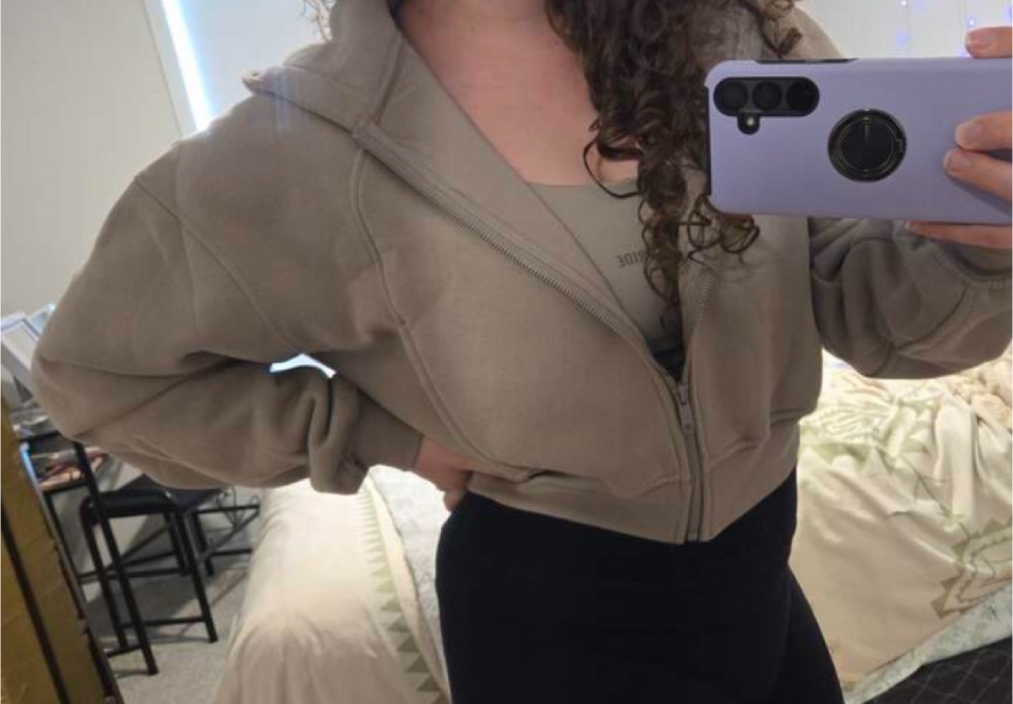 Cropped Zip-Up Hoodie - Hogwarts - photo 5