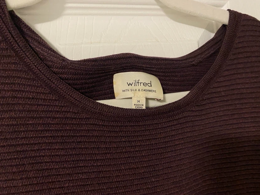 Wilfred Medium 3/4 Sleeve Sweater - photo 2