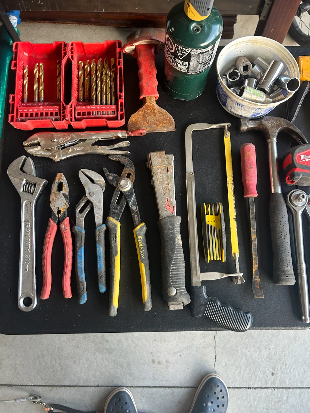 Milwaukee, DeWalt, Craftsman, and Klein  Hand Tool Lot - photo 2